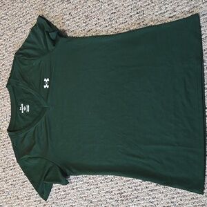 Under Armour Green V-Neck T-Shirt
